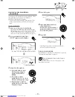 Предварительный просмотр 17 страницы JVC CA-MXDVA9 Instructions Manual