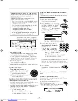 Предварительный просмотр 24 страницы JVC CA-MXDVA9 Instructions Manual