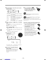 Предварительный просмотр 46 страницы JVC CA-MXDVA9 Instructions Manual