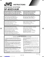 Предварительный просмотр 61 страницы JVC CA-MXDVA9 Instructions Manual