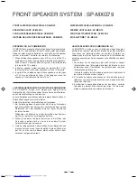 Предварительный просмотр 63 страницы JVC CA-MXDVA9 Instructions Manual