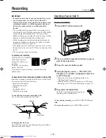 Предварительный просмотр 21 страницы JVC CA-MXG51RB Instructions Manual