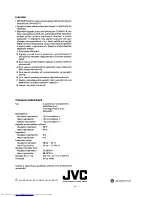 Предварительный просмотр 40 страницы JVC CA-MXG51RB Instructions Manual