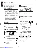 Предварительный просмотр 18 страницы JVC CA-MXG65V Instructions Manual