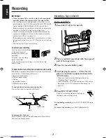 Предварительный просмотр 26 страницы JVC CA-MXG65V Instructions Manual