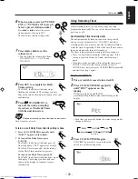 Предварительный просмотр 31 страницы JVC CA-MXG65V Instructions Manual