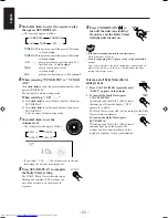 Предварительный просмотр 28 страницы JVC CA-MXG70 Instructions Manual