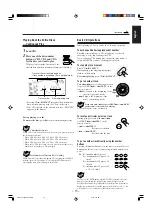 Предварительный просмотр 19 страницы JVC CA-MXG750V Instructions Manual