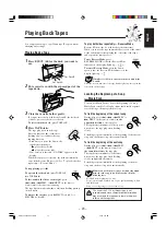 Предварительный просмотр 27 страницы JVC CA-MXG750V Instructions Manual