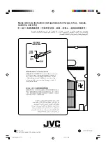 Предварительный просмотр 110 страницы JVC CA-MXG750V Instructions Manual