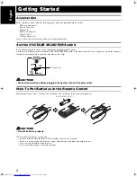 Предварительный просмотр 6 страницы JVC CA-MXGA3V Instructions Manual