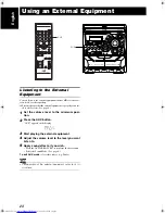 Предварительный просмотр 26 страницы JVC CA-MXGA3V Instructions Manual