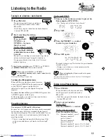 Preview for 15 page of JVC CA-MXGA77 Instructions Manual