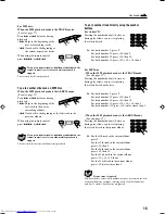 Preview for 19 page of JVC CA-MXGB5 Instructions Manual