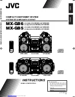 Preview for 35 page of JVC CA-MXGB5 Instructions Manual