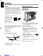 Preview for 58 page of JVC CA-MXGB5 Instructions Manual