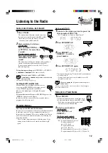 Preview for 15 page of JVC CA-MXGB6 Instructions Manual