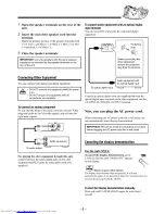 Предварительный просмотр 11 страницы JVC CA-MXGT70 Instructions Manual