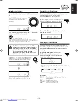 Preview for 15 page of JVC CA-MXJ100 Instructions Manual