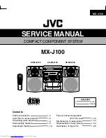 Предварительный просмотр 1 страницы JVC CA-MXJ100 Service Manual