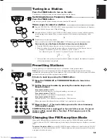 Предварительный просмотр 17 страницы JVC CA-MXJ111VU Instructions Manual