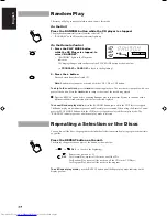 Предварительный просмотр 22 страницы JVC CA-MXJ111VU Instructions Manual