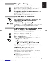 Предварительный просмотр 37 страницы JVC CA-MXJ111VU Instructions Manual