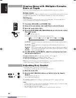 Предварительный просмотр 38 страницы JVC CA-MXJ111VU Instructions Manual