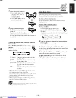 Предварительный просмотр 25 страницы JVC CA-MXJ150R Instructions Manual