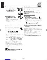 Предварительный просмотр 28 страницы JVC CA-MXJ170V Instruction Manual