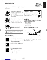 Предварительный просмотр 29 страницы JVC CA-MXJ170V Instruction Manual