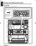 Предварительный просмотр 8 страницы JVC CA-MXJ200 Instructions Manual