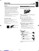 Предварительный просмотр 25 страницы JVC CA-MXJ200 Instructions Manual