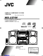 JVC CA-MXJ270V Instructions Manual предпросмотр