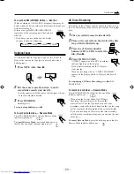 Предварительный просмотр 23 страницы JVC CA-MXJ50 Instructions Manual