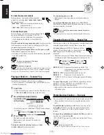 Preview for 20 page of JVC CA-MXJ500B Instructions Manual