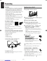 Preview for 22 page of JVC CA-MXJ500B Instructions Manual