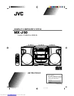 Предварительный просмотр 1 страницы JVC CA-MXJ50A Instructions Manual