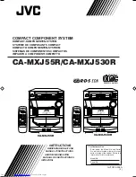 JVC CA-MXJ530R Instructions Manual предпросмотр