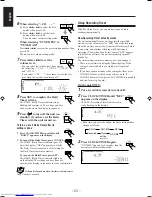 Предварительный просмотр 28 страницы JVC CA-MXJ550R Instructions Manual