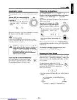 Предварительный просмотр 15 страницы JVC CA-MXJ570V Instructions Manual