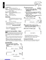 Предварительный просмотр 16 страницы JVC CA-MXJ570V Instructions Manual