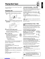 Предварительный просмотр 25 страницы JVC CA-MXJ570V Instructions Manual