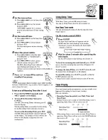 Предварительный просмотр 33 страницы JVC CA-MXJ570V Instructions Manual