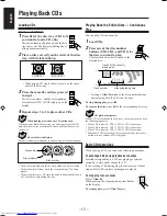 Предварительный просмотр 18 страницы JVC CA-MXJ700 Instructions Manual