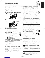 Предварительный просмотр 21 страницы JVC CA-MXJ700 Instructions Manual