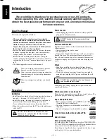 Предварительный просмотр 2 страницы JVC CA-MXJ770V Instructions Manual