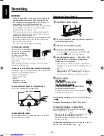 Предварительный просмотр 22 страницы JVC CA-MXJ770V Instructions Manual