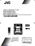 JVC CA-MXJ950R Instructions Manual предпросмотр