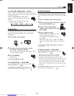 Preview for 25 page of JVC CA-MXJ950R Instructions Manual